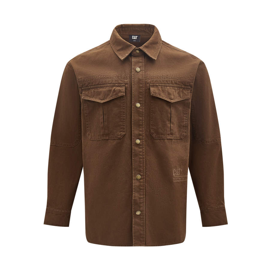 CAT CAT Jackets Men's Shirt Collar Thickened Workwear