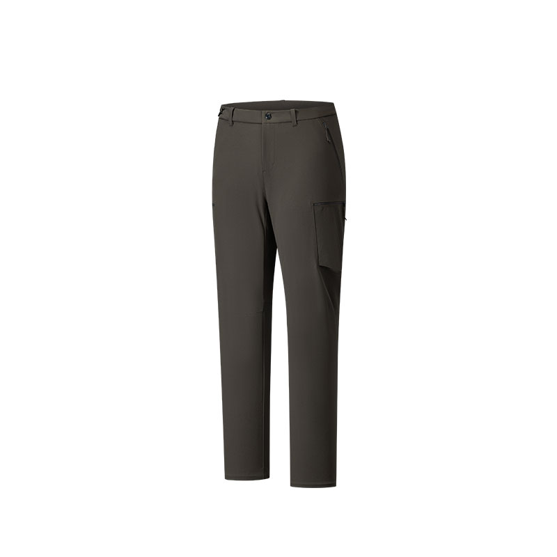 ANTA Sports Pants Men's Dusk Gray Green Moderate