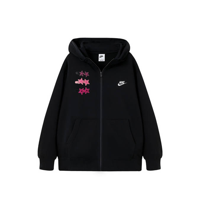 Nike Nike Jackets Men's Black Hooded Moderate Other