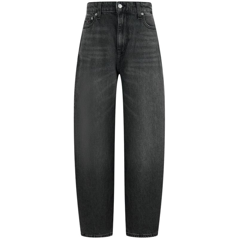 Tommy Hilfiger Jeans Women's Denim Black 1BZ Moderate Tapered Pants