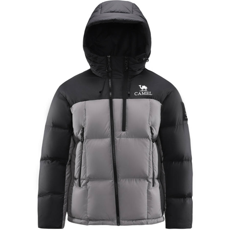 CAMEL CAMEL Down Jackets Unisex Hooded Thickened Puffer Jacket