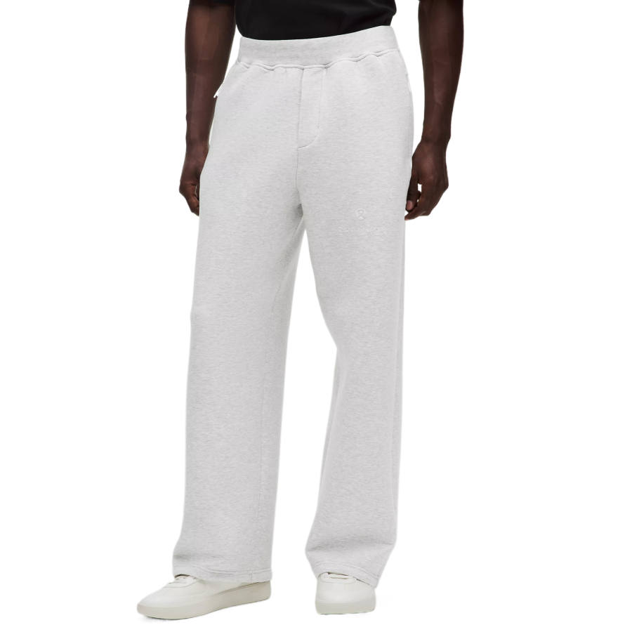 Lululemon Casual Pants Men's Mixed Color Super Light Gray/HCUG Moderate Straight Fit Pants
