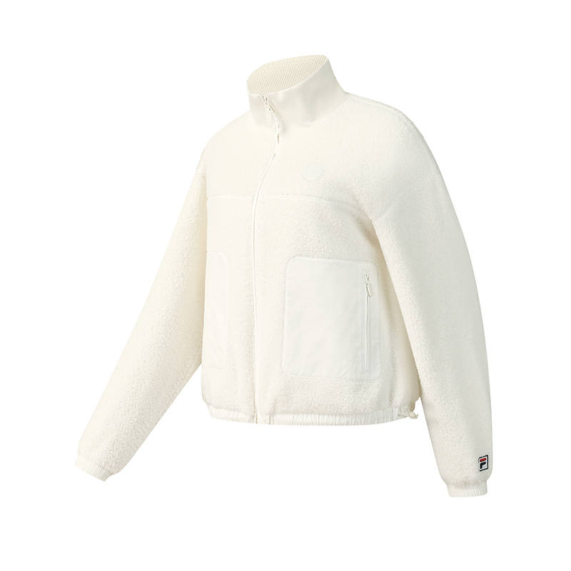FILA Tennis Velvet feel Coat Women's White