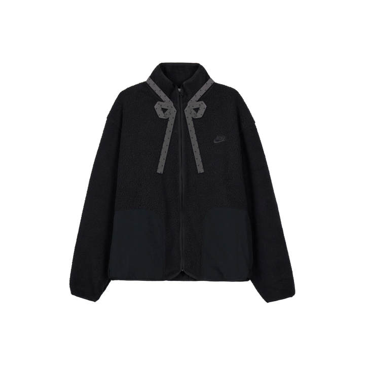 Nike Nike Velvet Jackets Men's Black Stand Collar Moderate