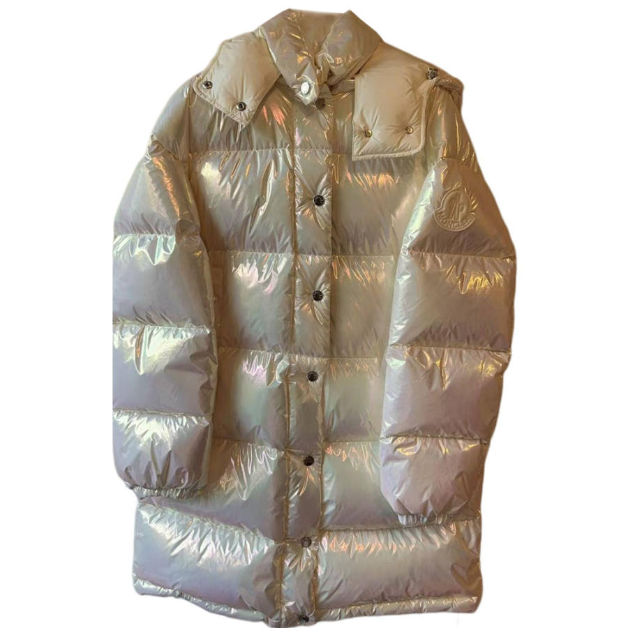 Moncler Down Jackets Unisex White Hooded Non Detachable Moderate