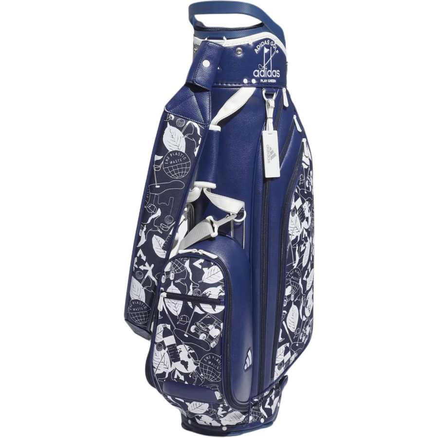 Adidas Adidas Outdoor Bags Recycled Polyester White & Collegiate Marine Blue Unisex