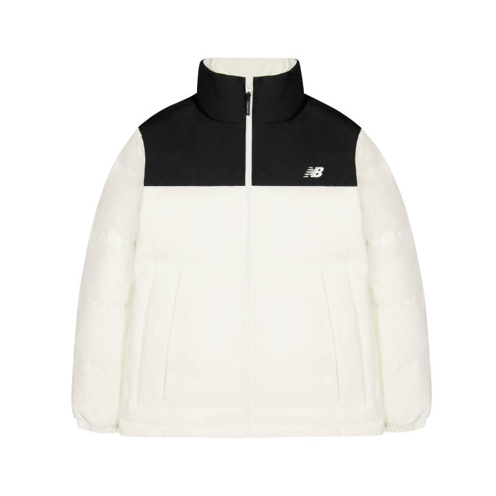 New Balance New Balance Down Jackets Men's White Stand Collar Thin Other