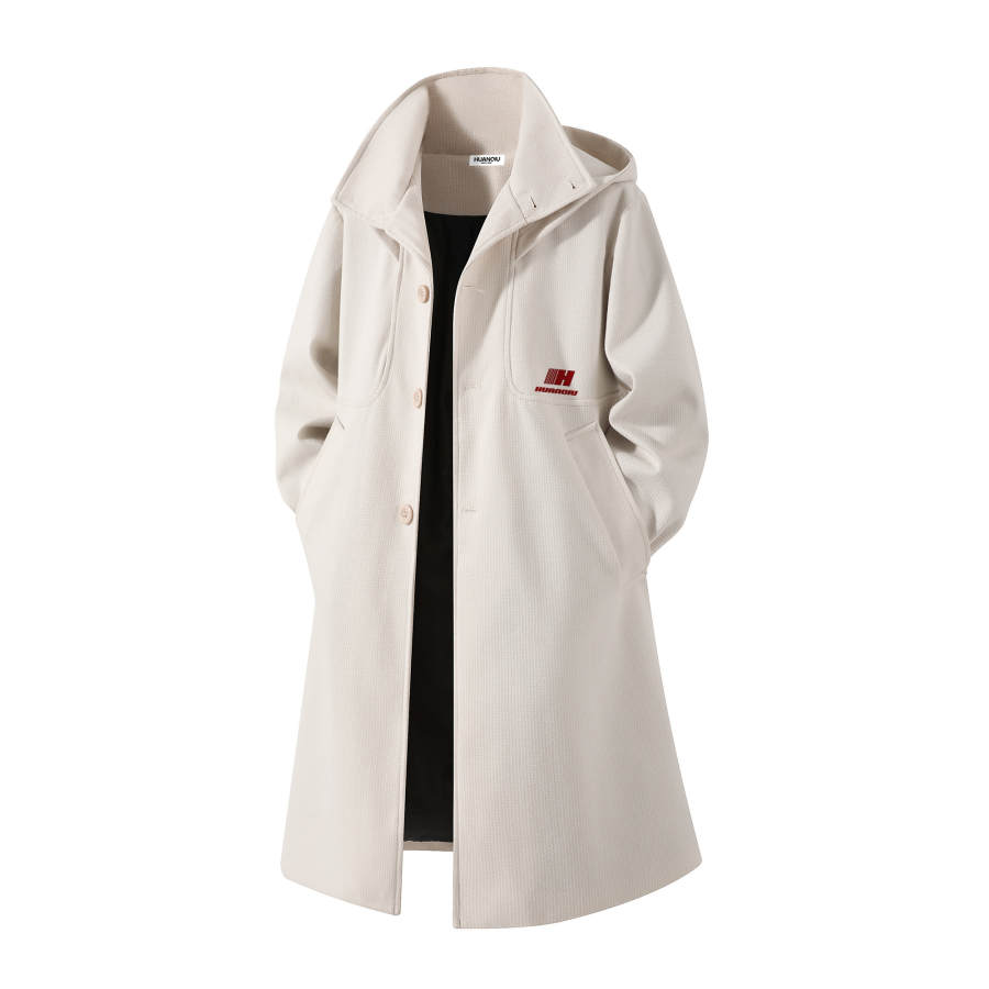 HUANQIU Coats Unisex Moderate