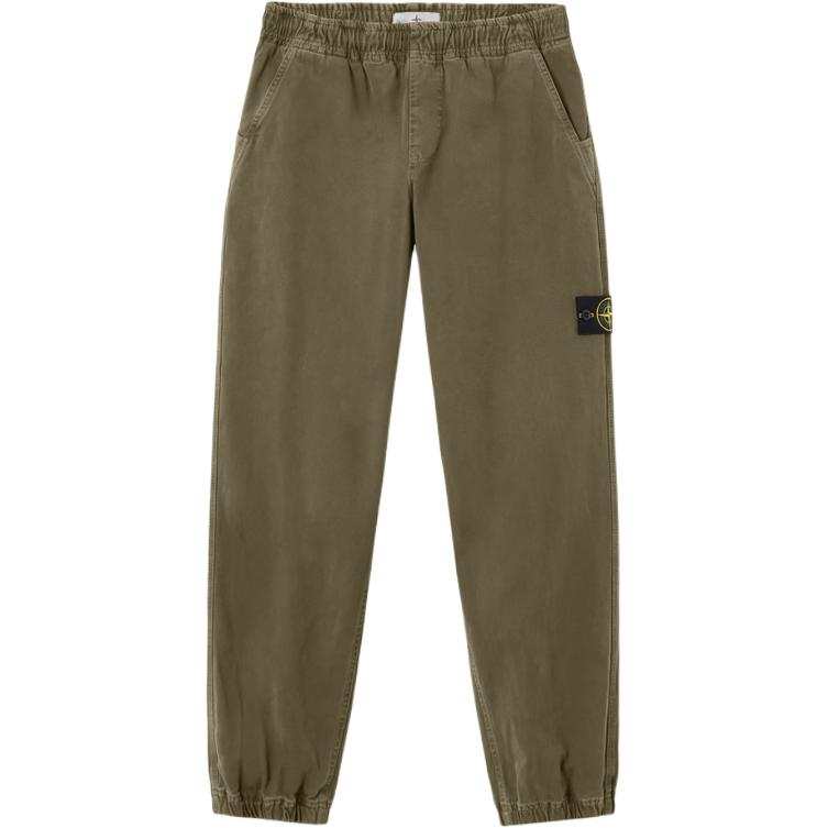 STONE ISLAND Stone Island elasticated patch trousers