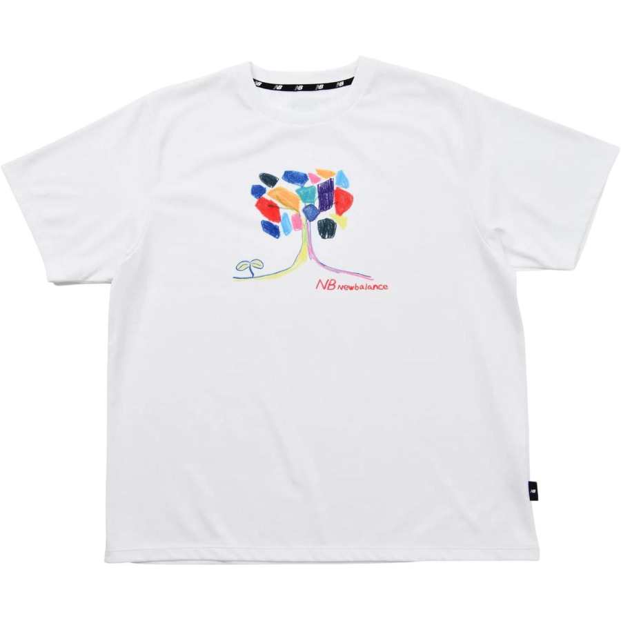 New Balance New Balance New Balance Paralym Art 9BOX T Shirt Men's White