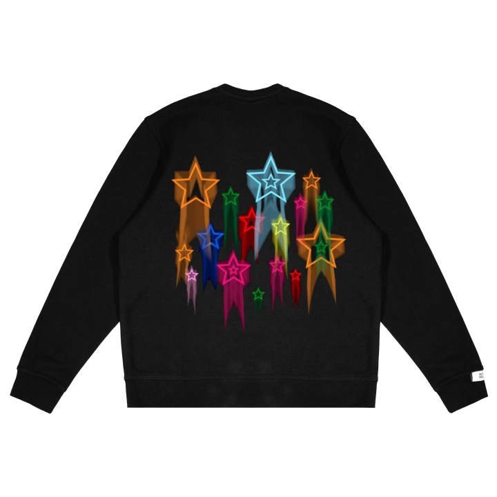 Adidas Adidas LABEL Sweatshirts Unisex Black Crew Neck Moderate Regular