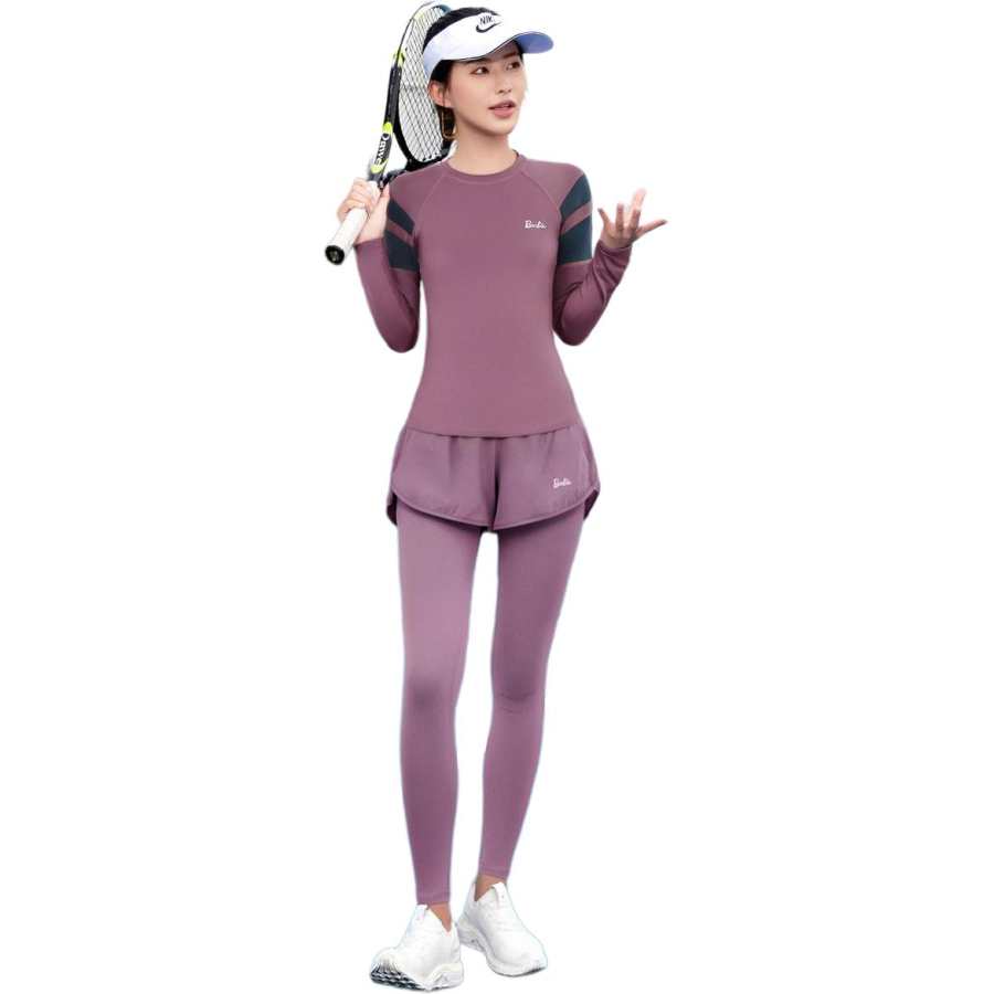 Barbie Fitness Sets Unisex Crew Neck Moderate