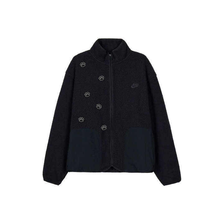 Nike Nike Velvet Jackets Men's Black Stand Collar Moderate