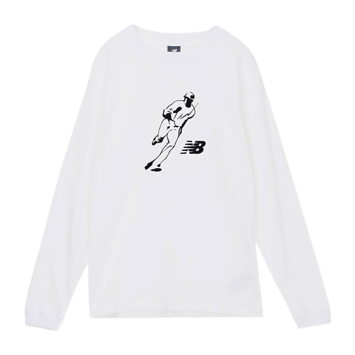 New Balance New Balance T Shirts Men's White Crew Neck