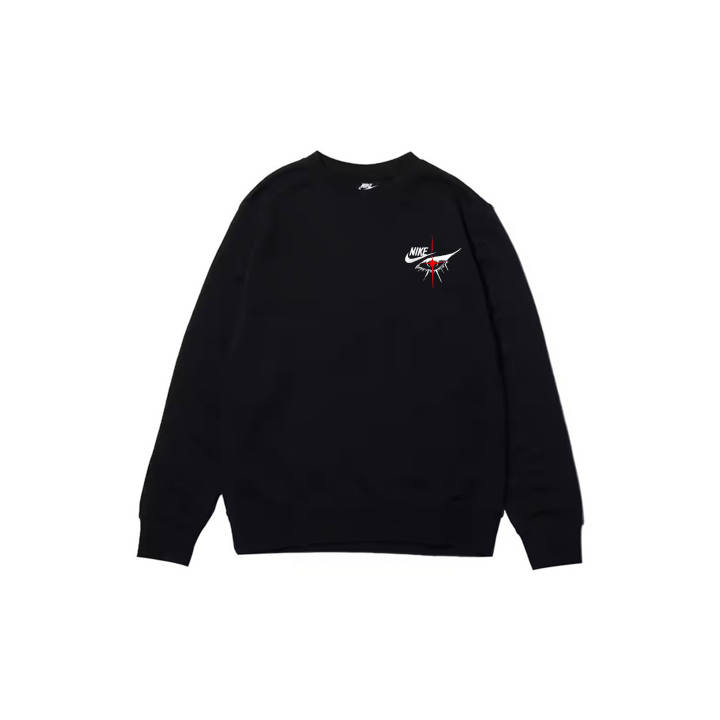 Nike Nike Sweatshirts Men's Black Crew Neck Moderate