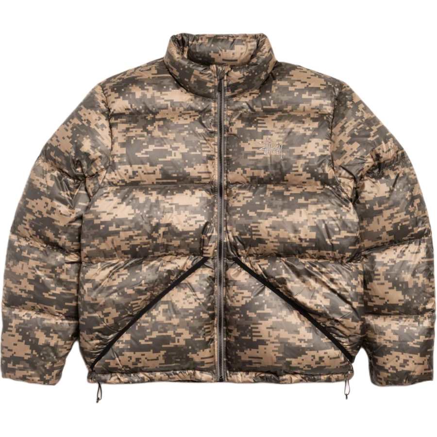 Stussy Stussy logo puffer jacket