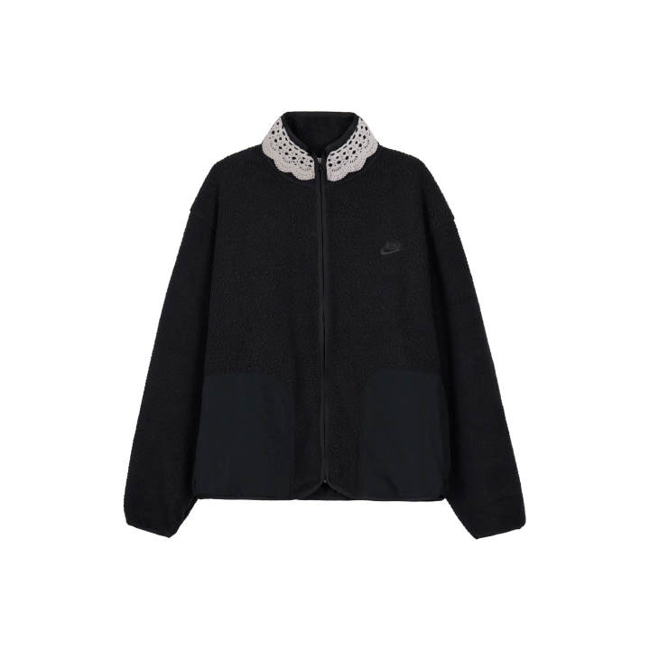 Nike Nike Velvet Jackets Men's Black Stand Collar Moderate