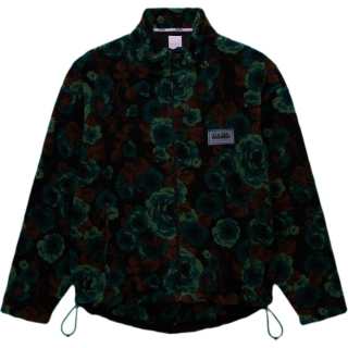 Napapijri floral-pattern zip-fastening jacket