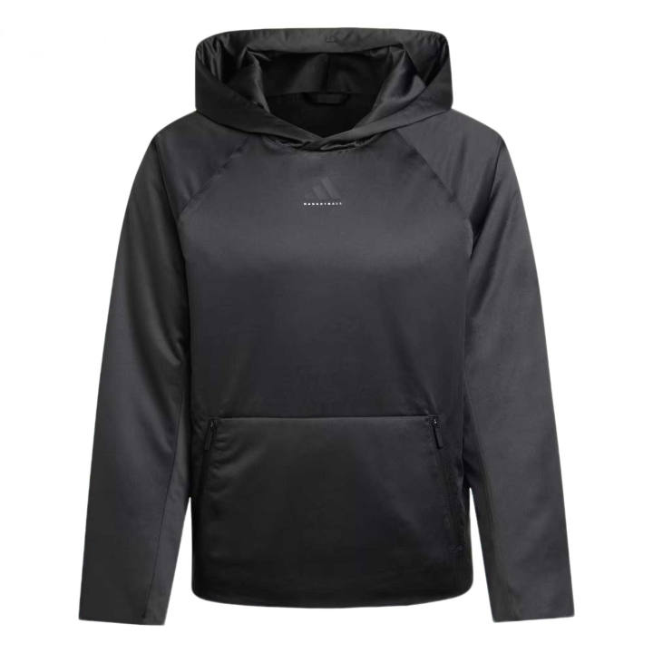 Adidas Adidas Sweatshirts Men's Black Hooded Moderate