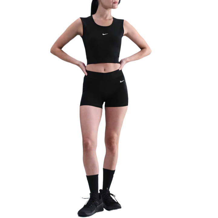 Nike Nike Pro Sleeveless Sports Shirts Women's Black Other