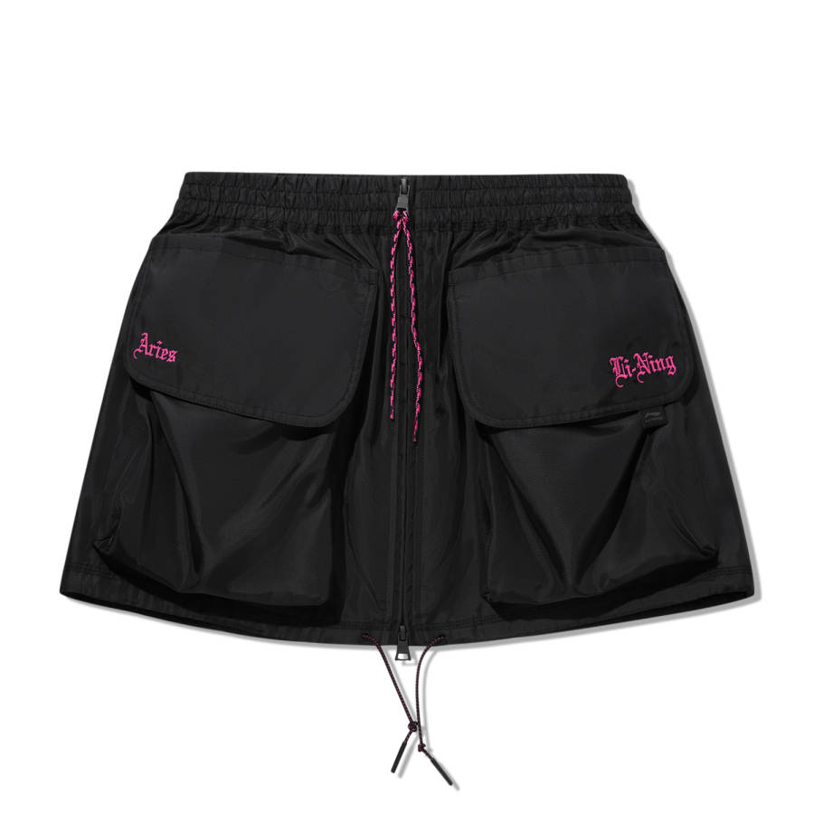 Li-Ning Li Ning Casual Short Skirts Women's Standard Black Moderate Short Other