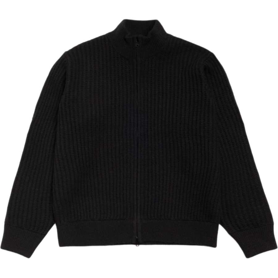 Stussy Ribbed Zip-Up Jumper