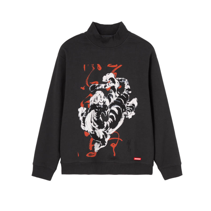 SPRAYGROUND Insect Master, Collaboration Sweatshirts Unisex Half Turtleneck Moderate Regular