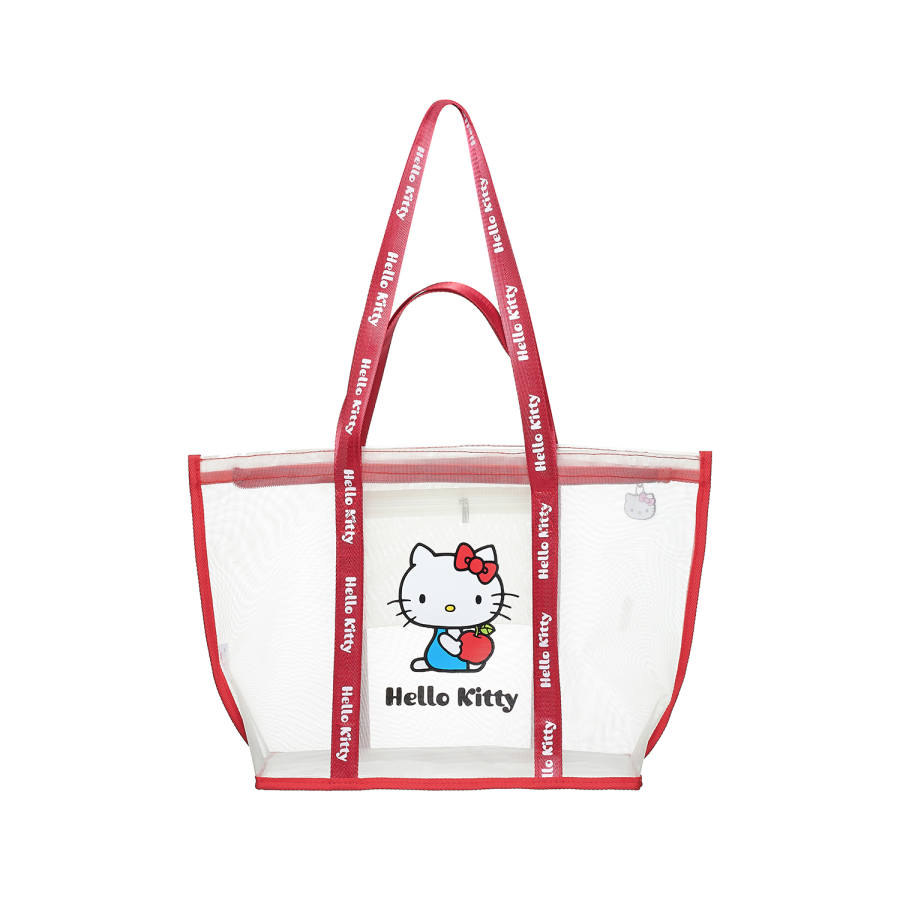 Sanrio Hello Kitty Polyester Handbag Regular Women's Red