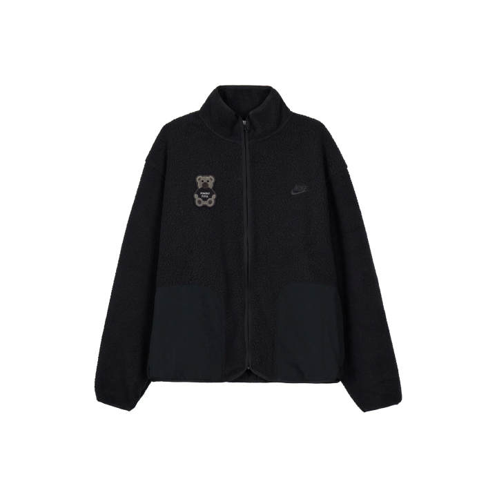 Nike Nike Velvet Jackets Men's Black Stand Collar Moderate