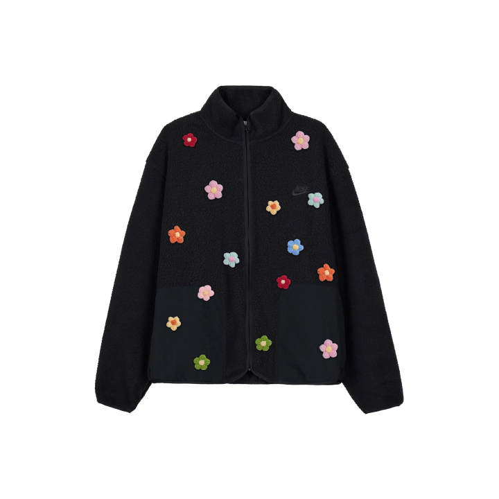Nike Nike Velvet Jackets Men's Black Stand Collar Moderate