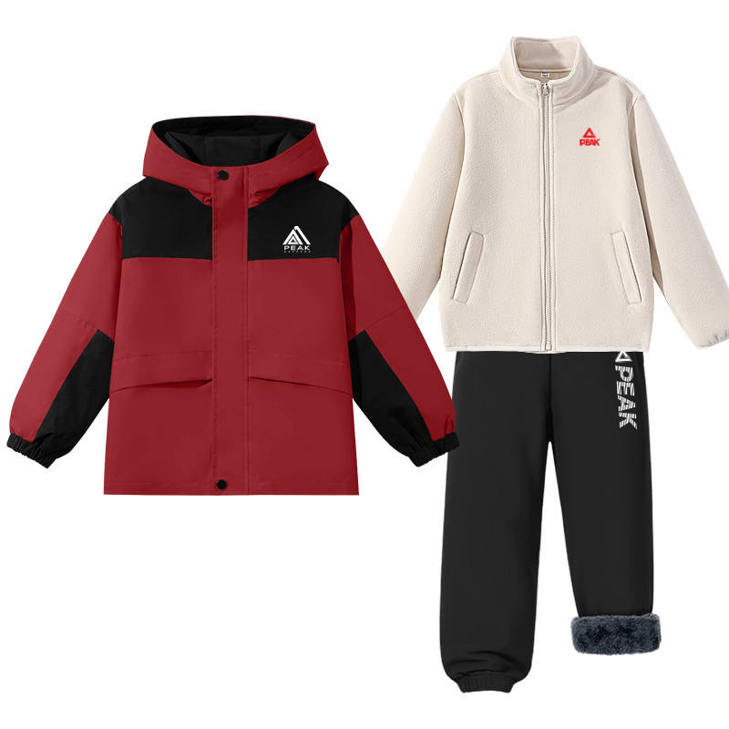 PEAK Kids Casual Sportswear Hooded Moderate