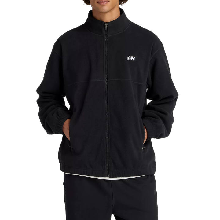 New Balance New Balance Jackets Men's Black/White Stand Collar Moderate Other