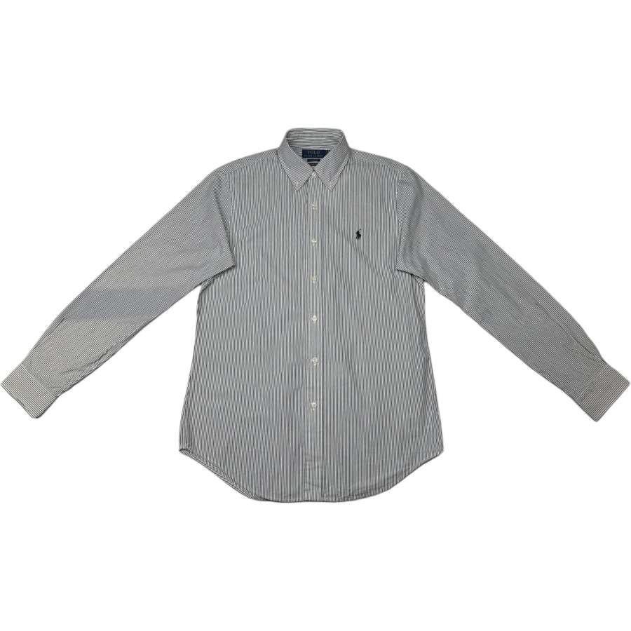 Polo Ralph Lauren Shirts Men's Black Lapel Moderate