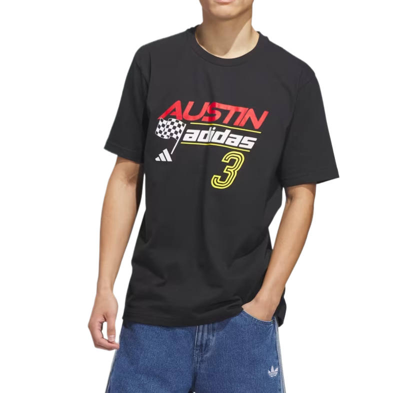 Adidas Adidas Free Shipping With AdiClub Austin Americana Motorsport Graphic T Shirt