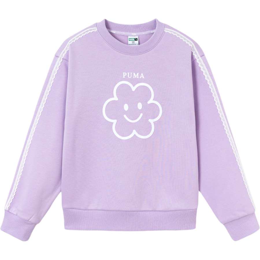 PUMA Sweatshirt Sportstyle Pink Purple Kids'