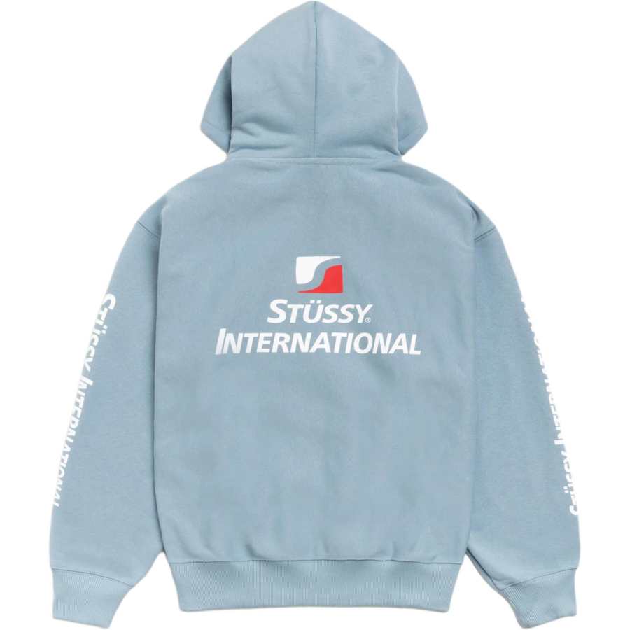 Stussy Holiday FW25 INTERNATIONAL ZIP HOODIE Sweatshirt Unisex