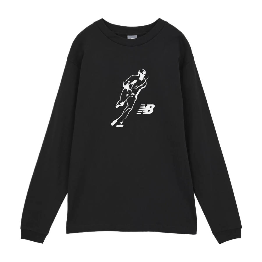 New Balance New Balance T Shirts Men's Black Crew Neck