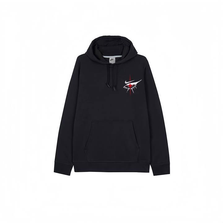 Nike Nike Sweatshirts Men's Black Hooded Thickened