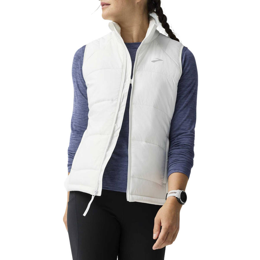 Brooks Brooks Running Gilets Women's White Moderate