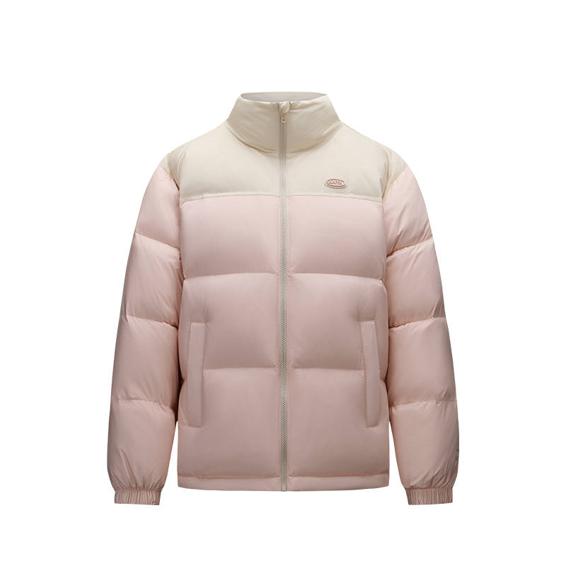 ANTA Anta Down Jacket Unisex Pink Gray