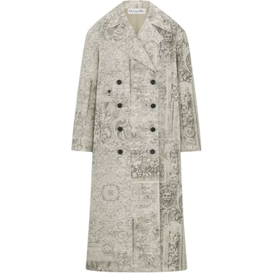 DIOR DIOR Coats Women's Beige Moderate