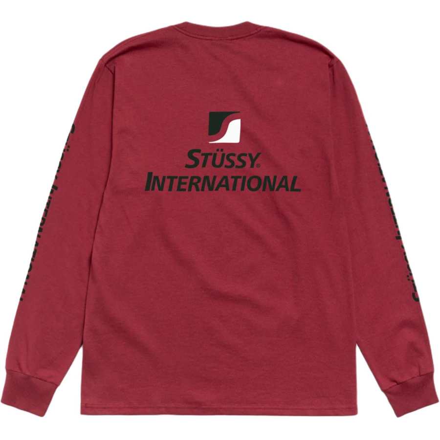 Stussy Holiday FW25 STÜSSY INTERNATIONAL LS TEE T Shirt Unisex