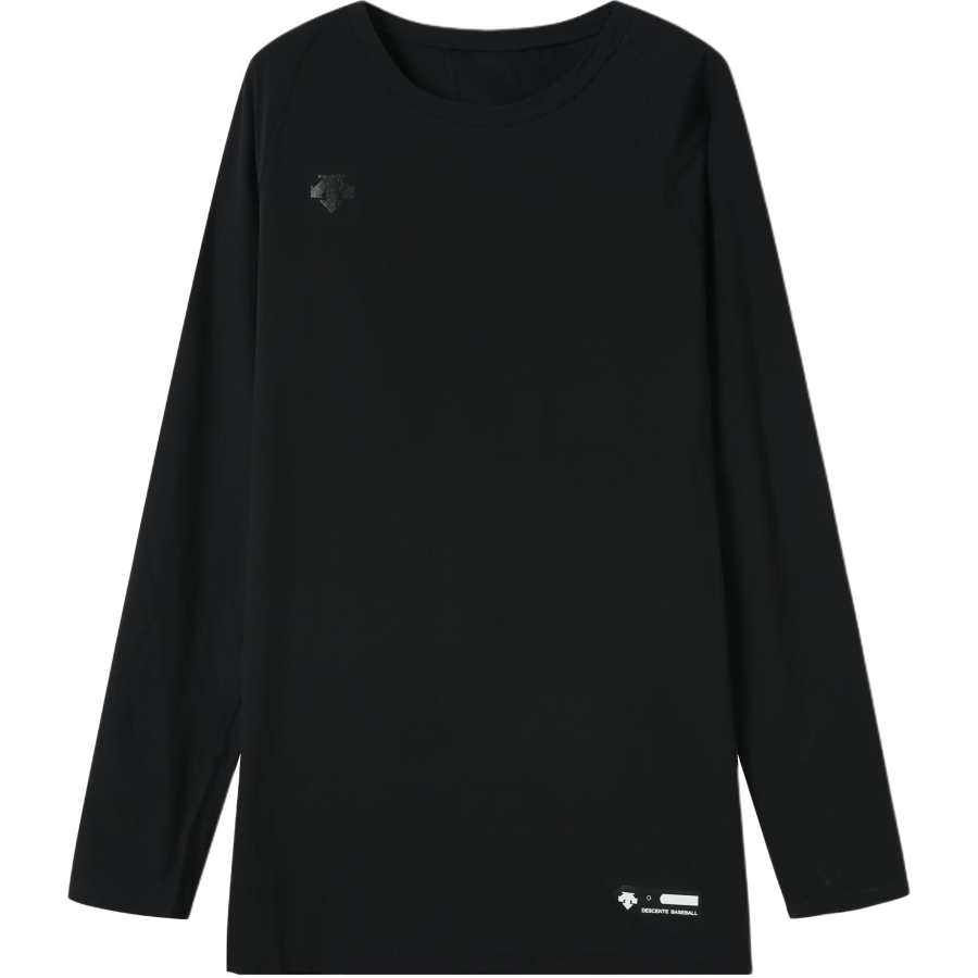 DESCENTE T Shirts Men's Crew Neck Moderate Straight Fit
