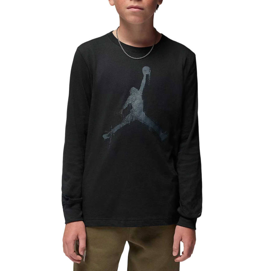Jordan Jordan T Shirt Big Kids' Jumpman Drip Long Sleeve T Shirt Kids'