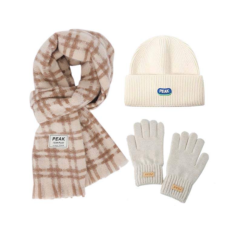 PEAK PEAK Acrylic Knit Gloves Unisex