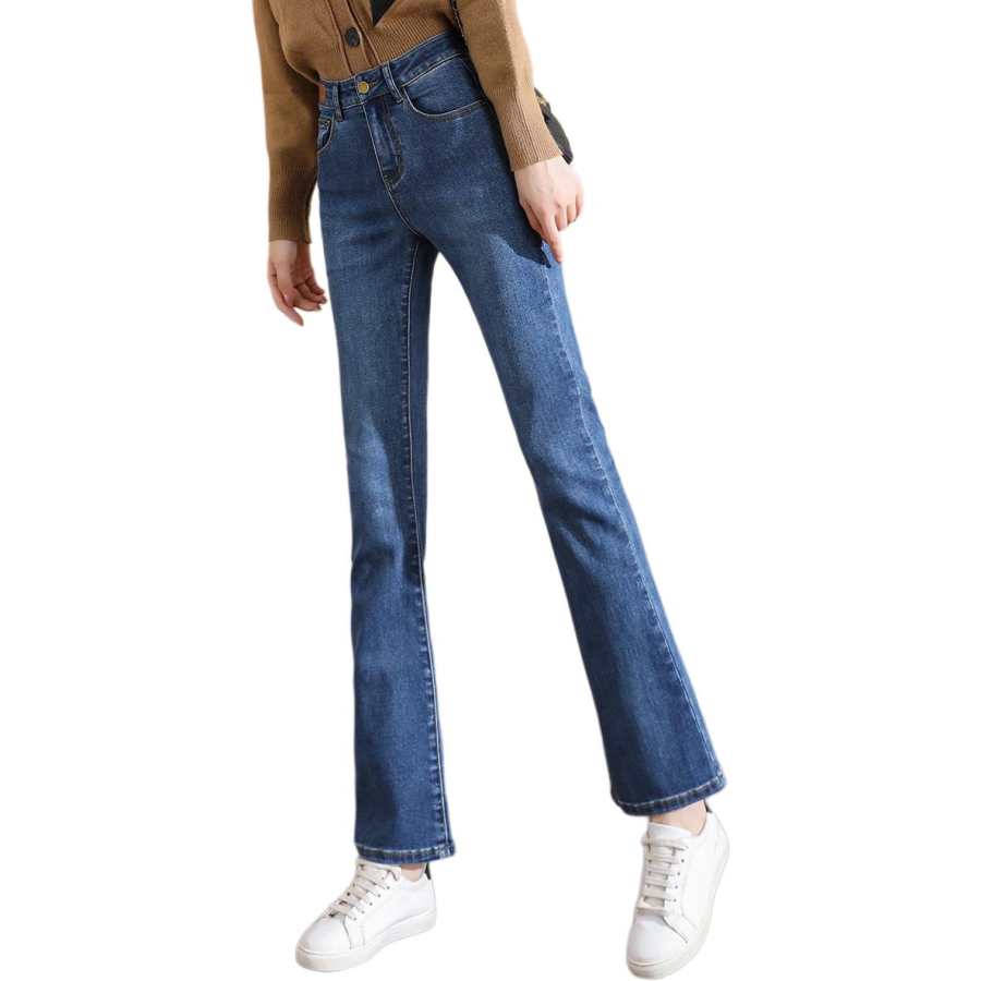 Tonlion Jeans Women's Medium Blue Moderate Slim Fit Pants