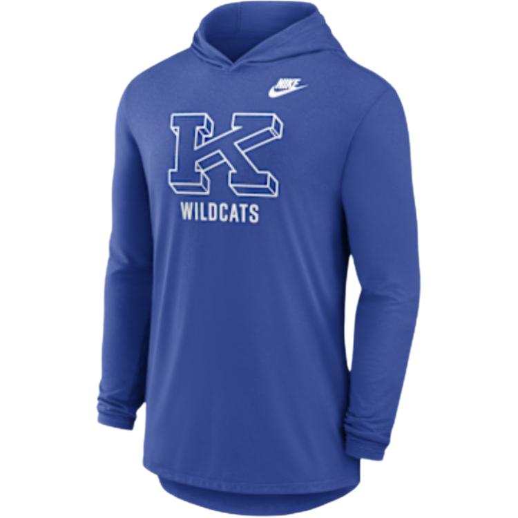 Nike Nike Kentucky Legacy Men's Nike Dri-FIT College Long-Sleeve Hooded T-Shirt