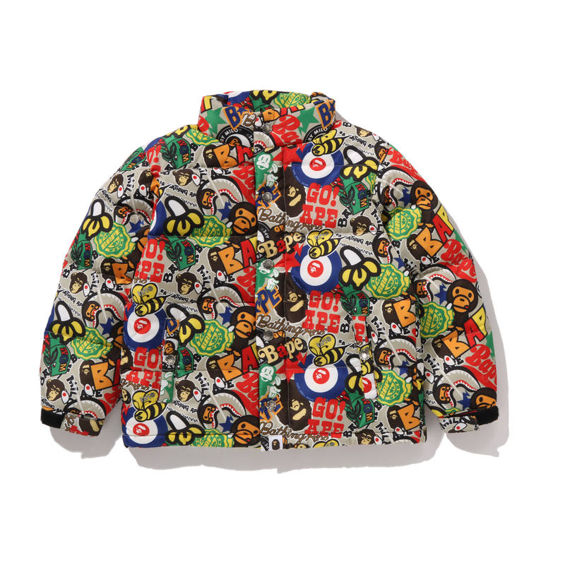 A BATHING APE A BATHING APE FW25 Down Jacket Children Aged 3 7 Years Old