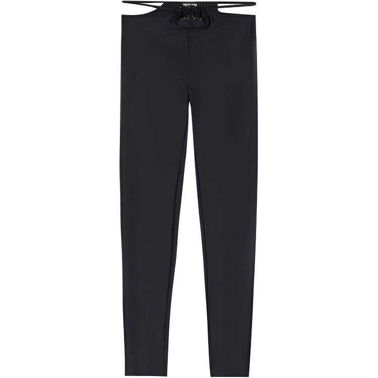 Versace Jeans Couture logo-plaque leggings