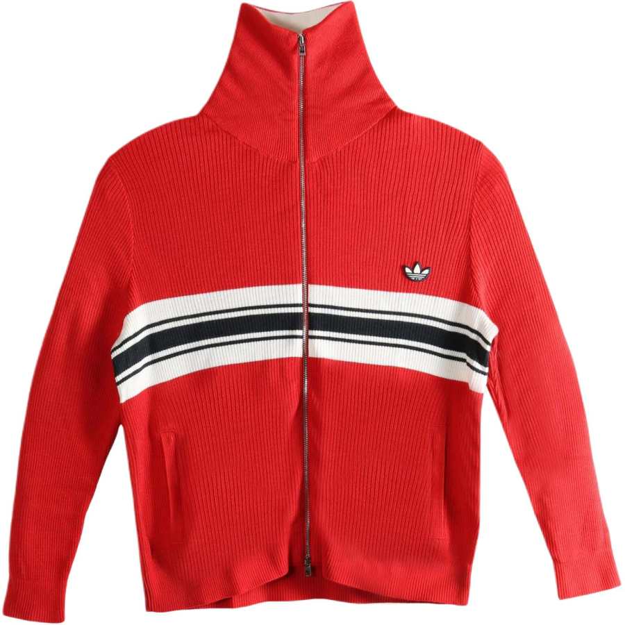 Adidas Originals X Wales Bonner Striped Cardigan